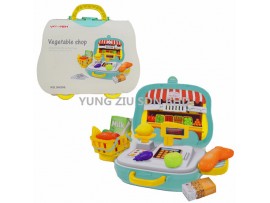 9H906#VEGETABLE SHOP TOYS SET(VANYEH)